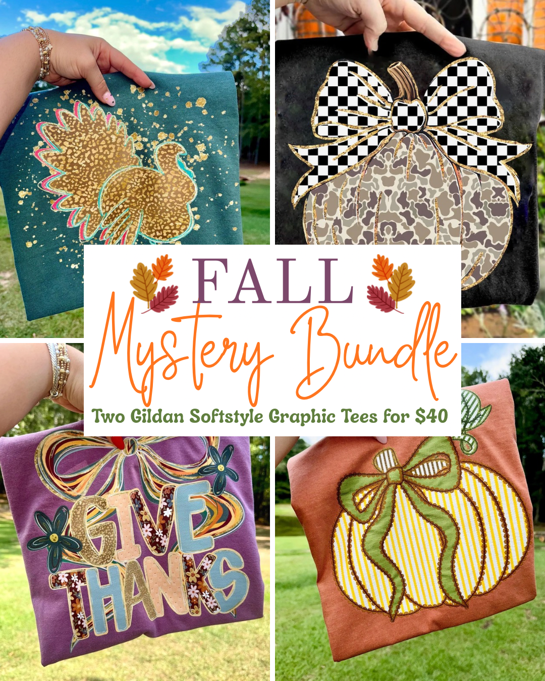 Mystery Fall Graphic T-Shirt Bundle