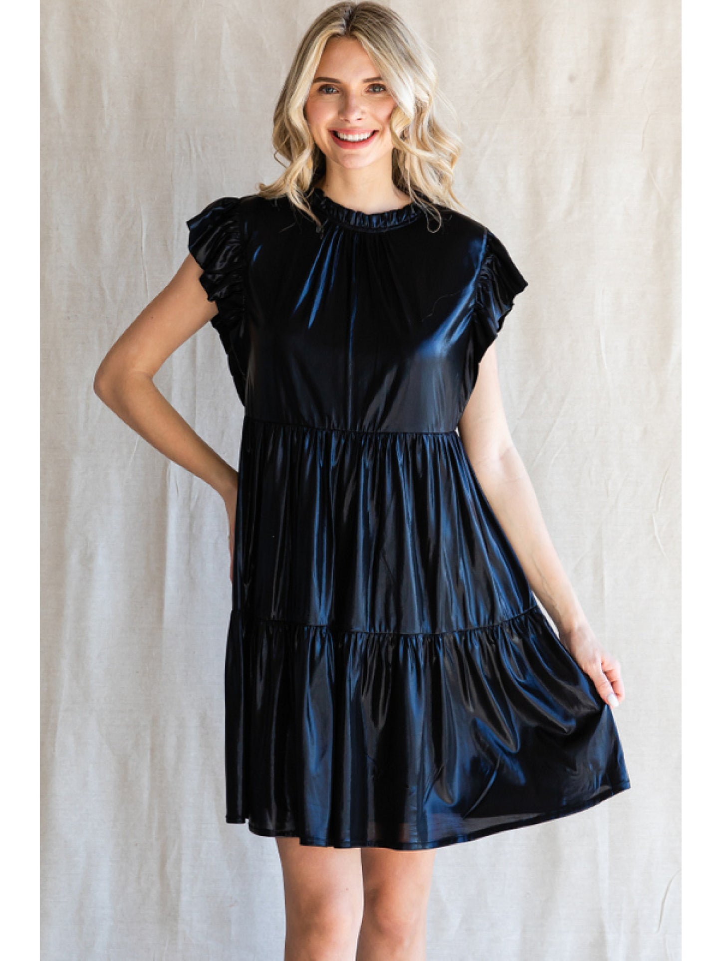 I’ll Love You Metallic Dress