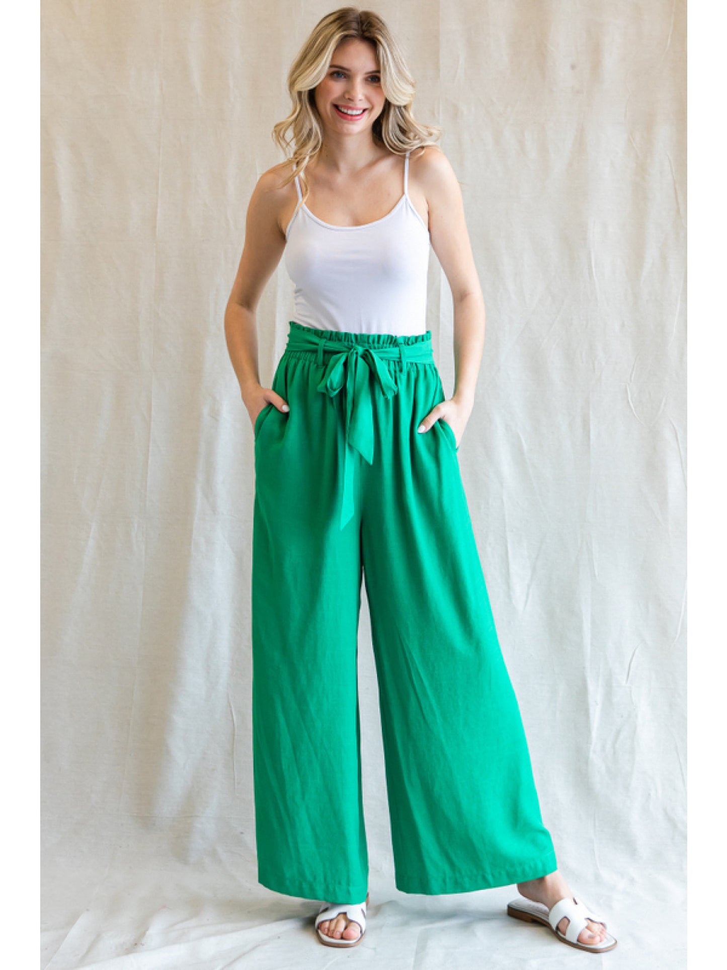 Livin’ On A Dream Wide Leg Pants