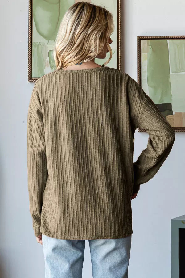 Think Of Me Textured Top
