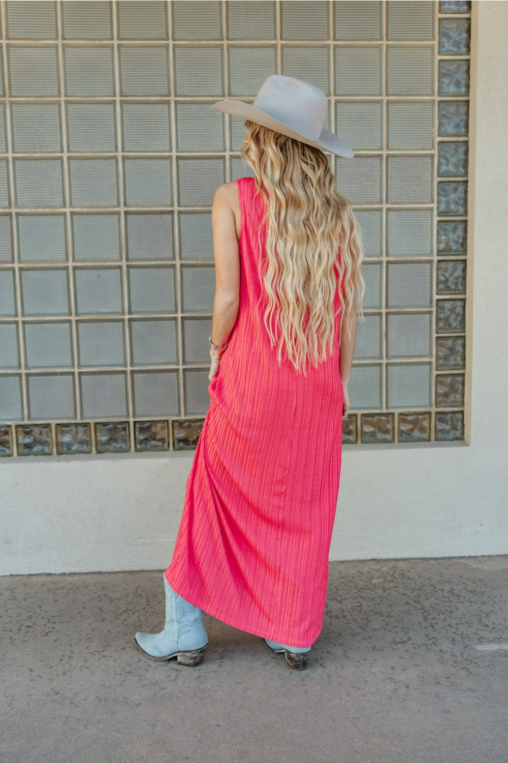 Party Like It's The Wild West Coral Dress