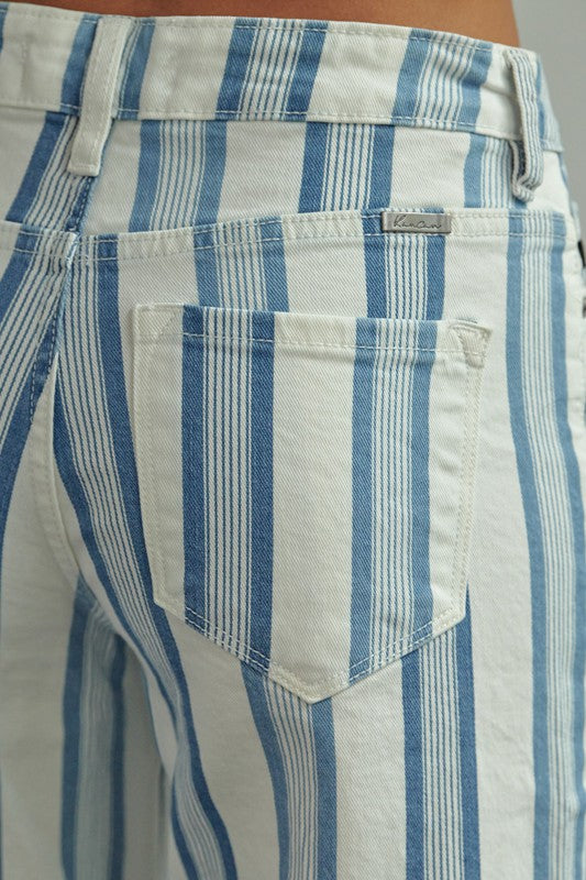 Jessi High Rise Stripped Pants