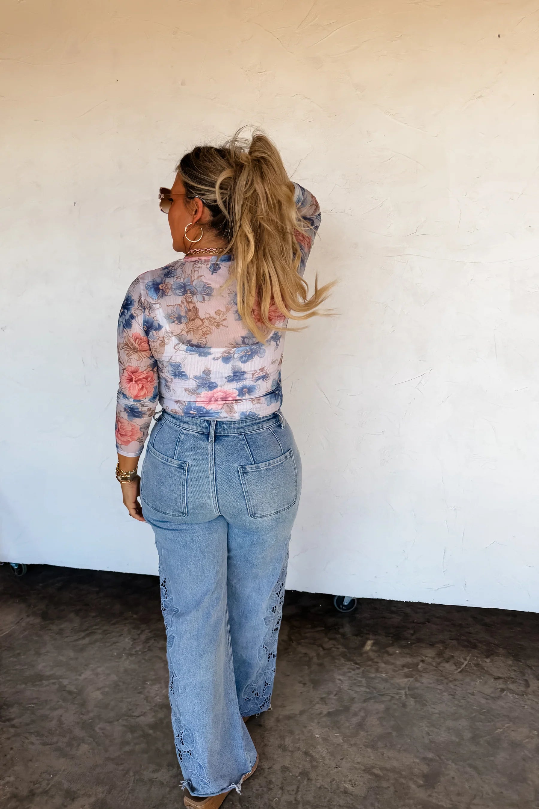 PREORDER- SPRING DRESS IT UP MESH TOPS - BLAKELEY