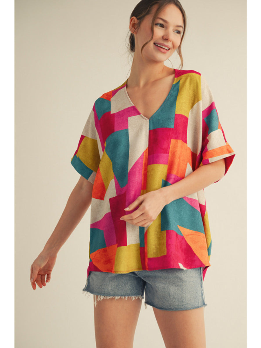 Bold Strokes Blouse