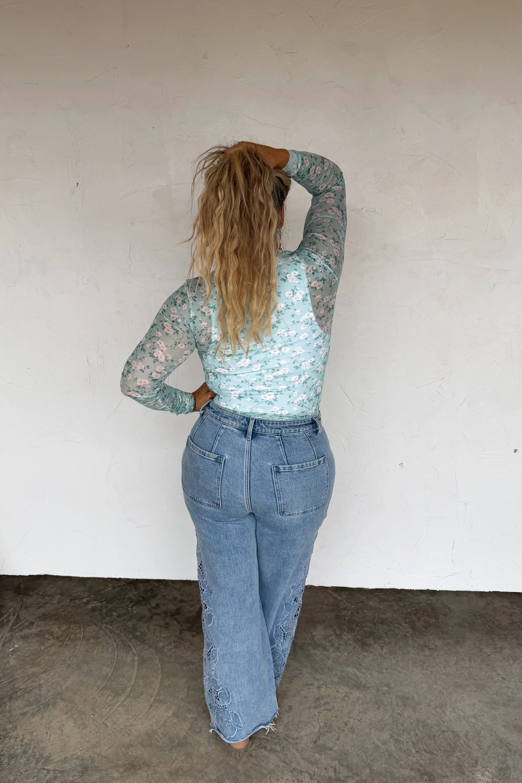 PREORDER- SPRING DRESS IT UP MESH TOPS - BLAKELEY