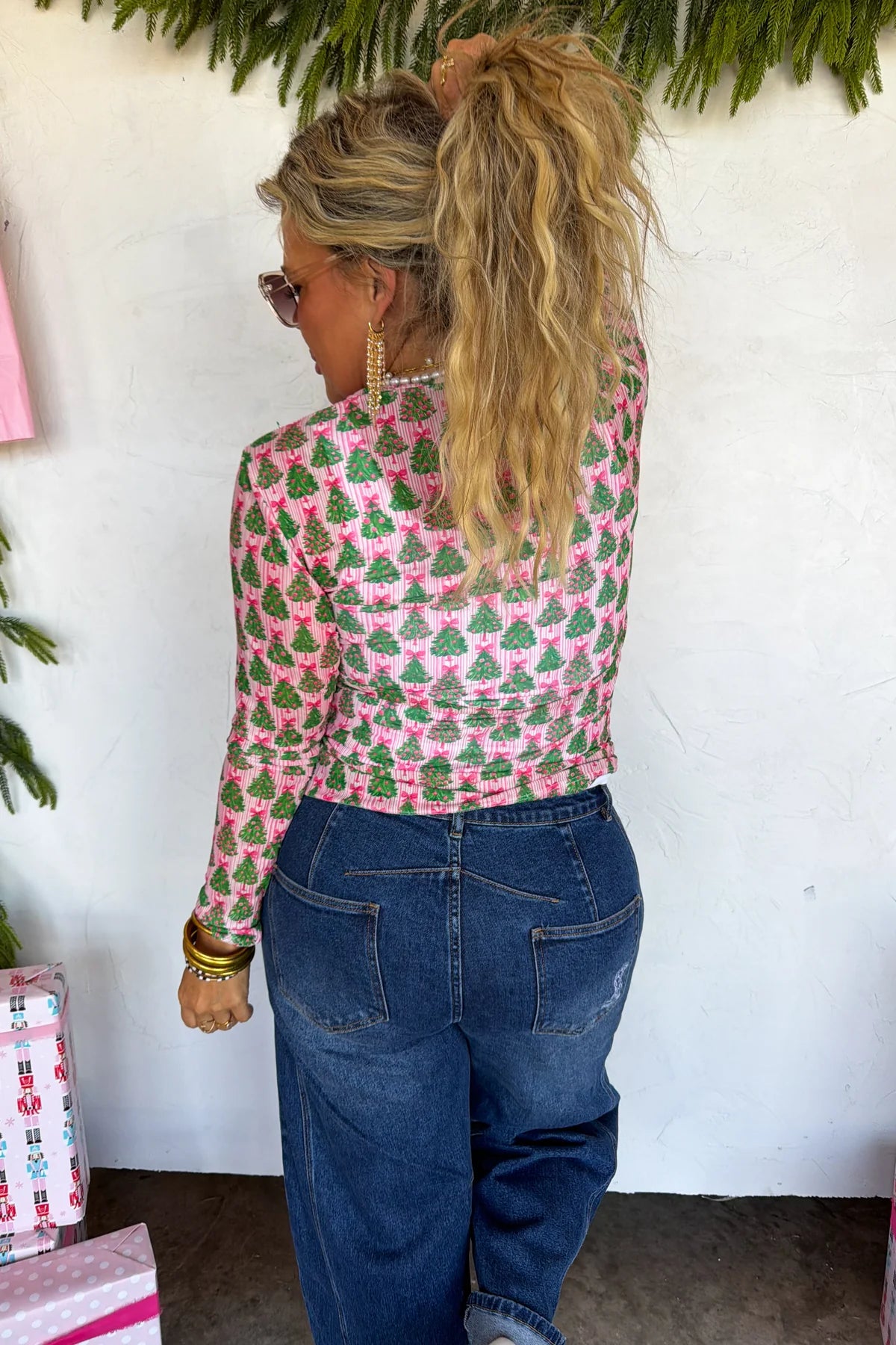 PREORDER- MERRY MESHMAS TOPS | CHRISTMAS TREE