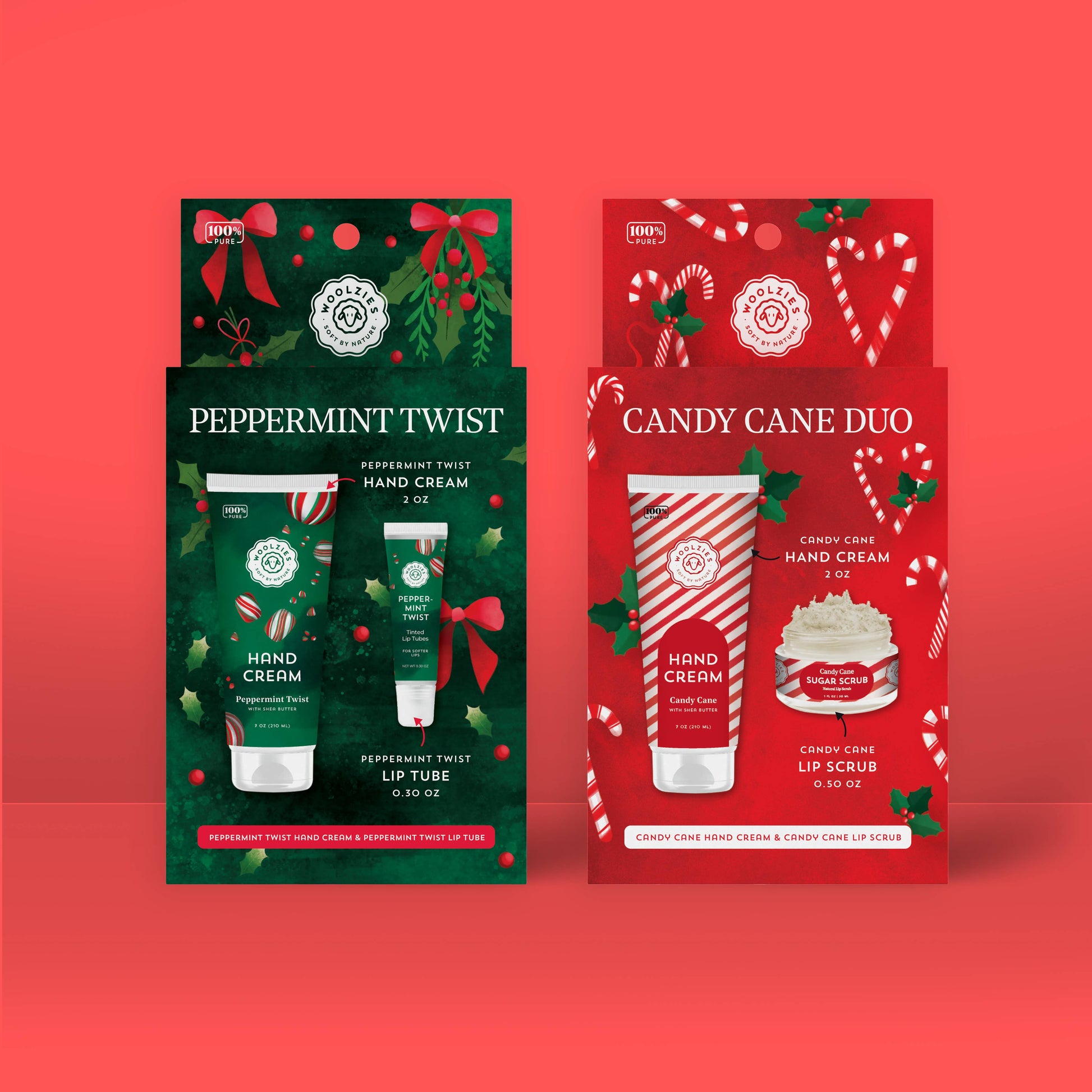 Holiday Hand Cream & Lip Duo Sets