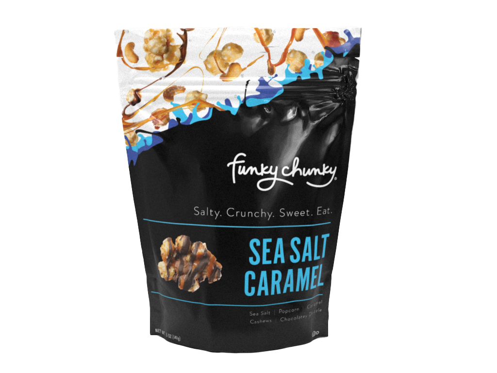 Sea Salt Caramel | Caramel Corn Chocolate Popcorn | 5oz bags