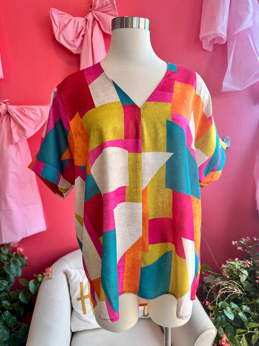 Bold Strokes Blouse