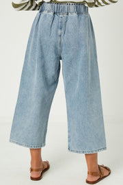 Girls Demi Denim Cropped Pants