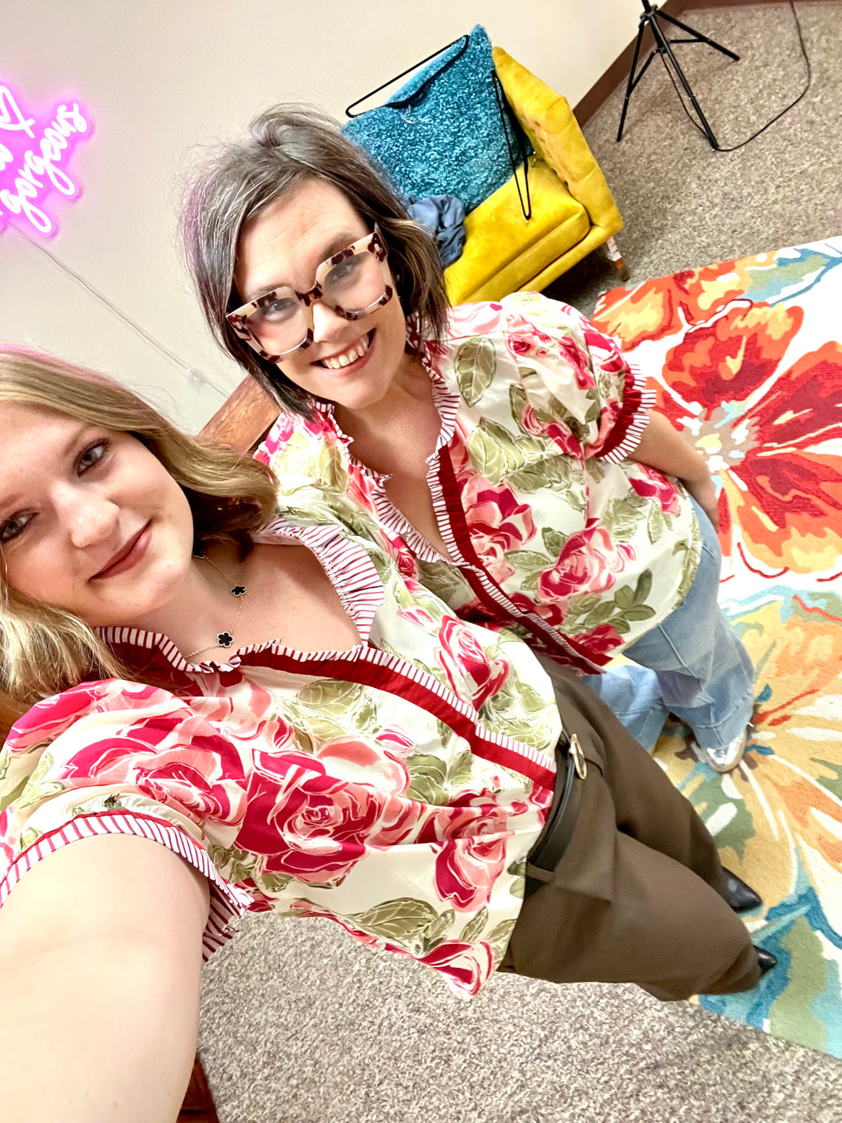 Take Me To The Garden Blouse