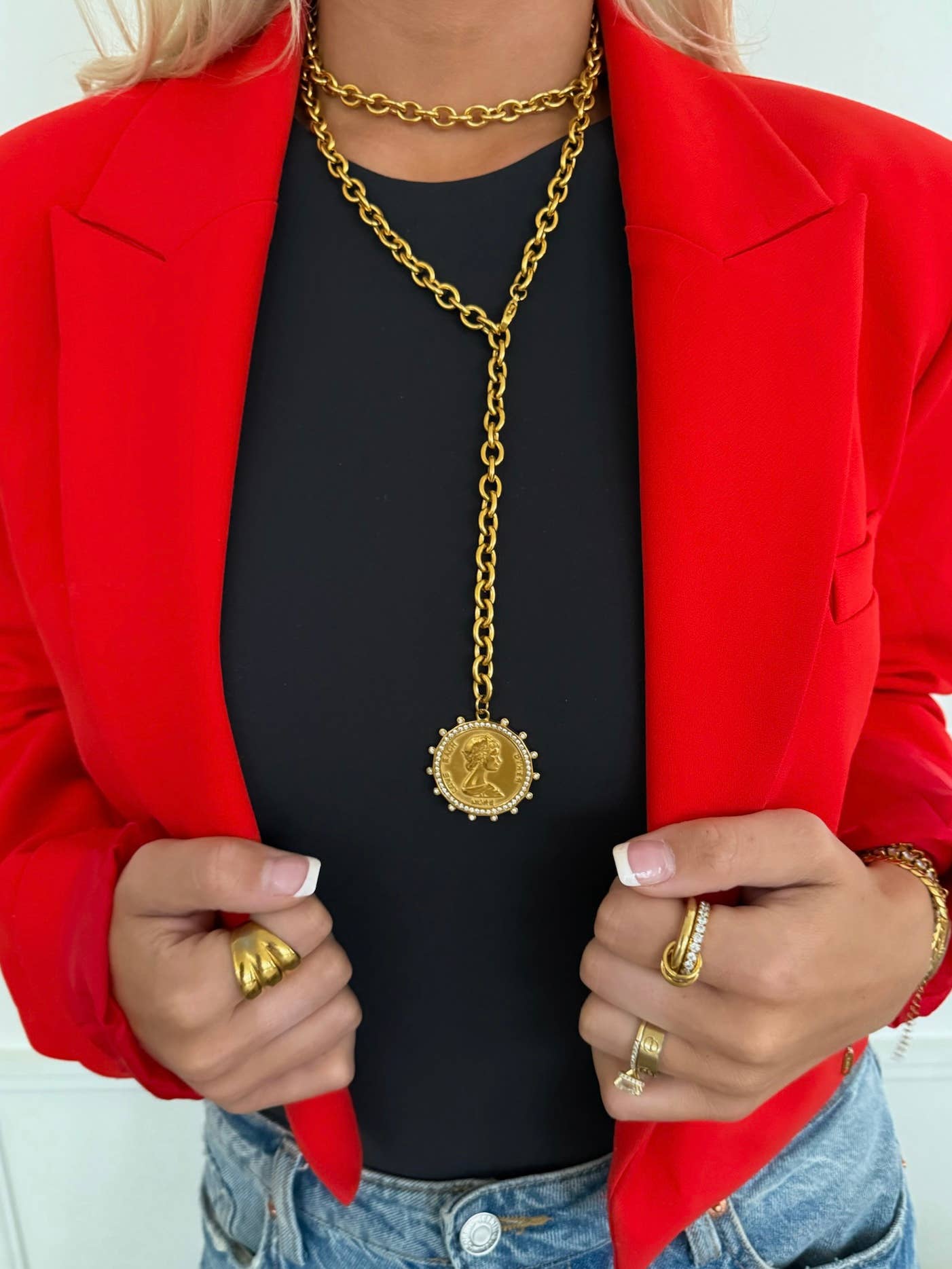 Cassidy Coin Necklace