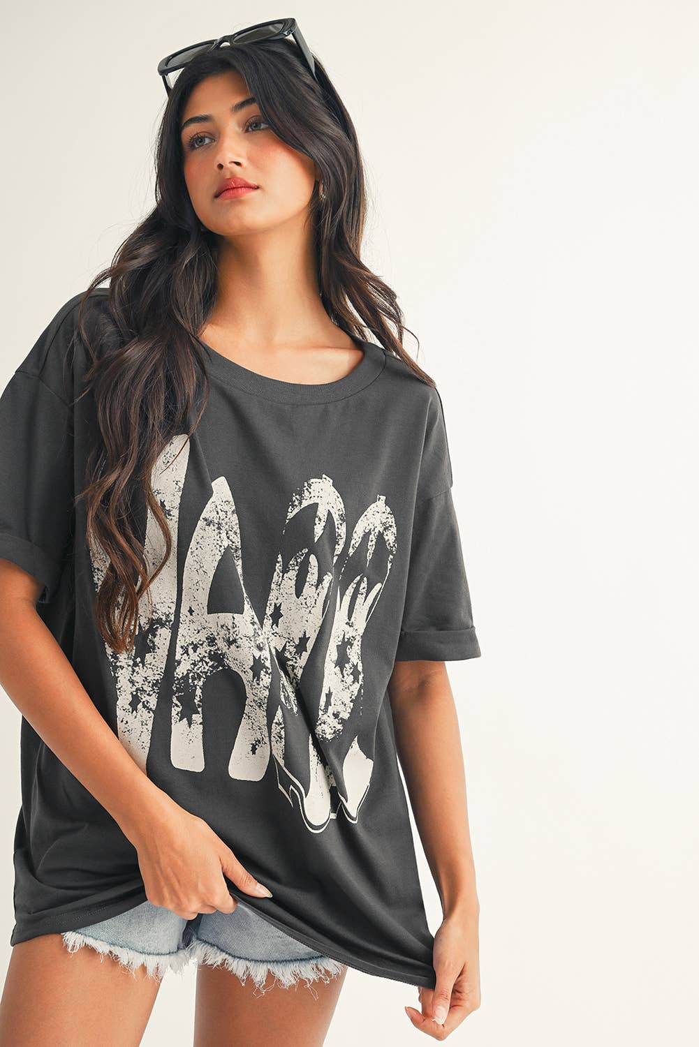 Vintage Y'all Cowboy Boots Graphic Tee