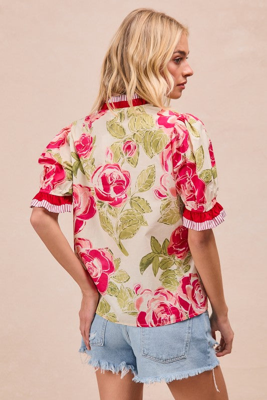 Take Me To The Garden Blouse