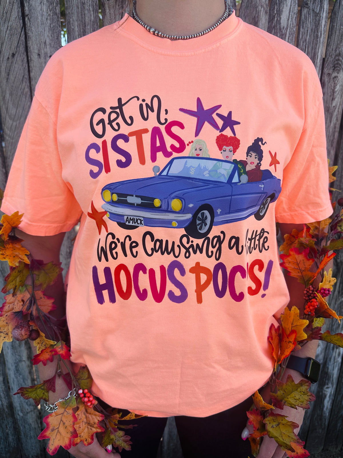 Get In Sistas Hocus Pocus Graphic T-Shirt