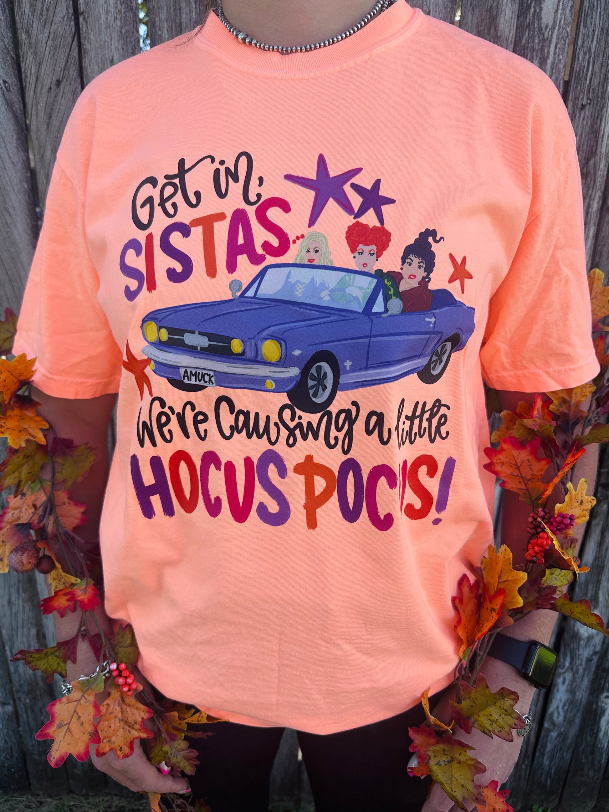 Get In Sistas Hocus Pocus Graphic T-Shirt