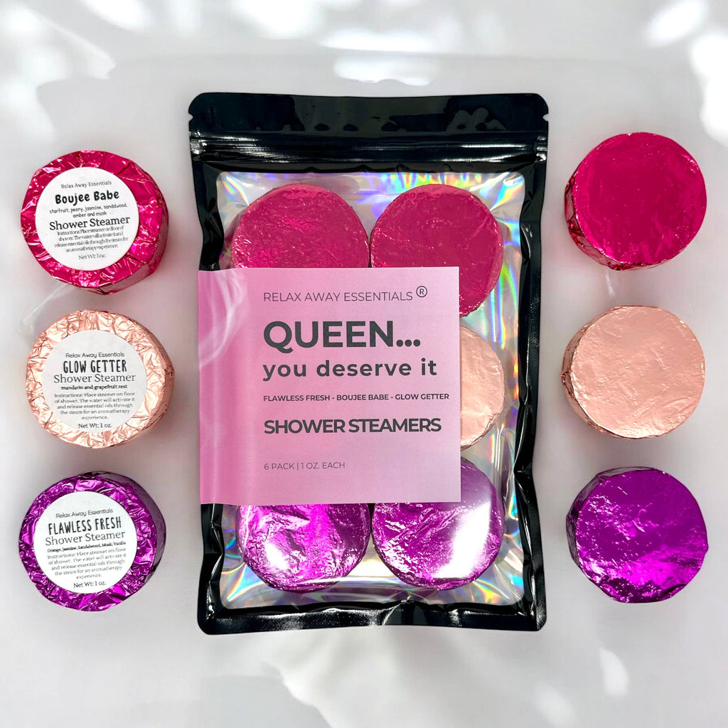 Queen - Shower Steamers 6 Pack - Made in USA - Spa Tablets