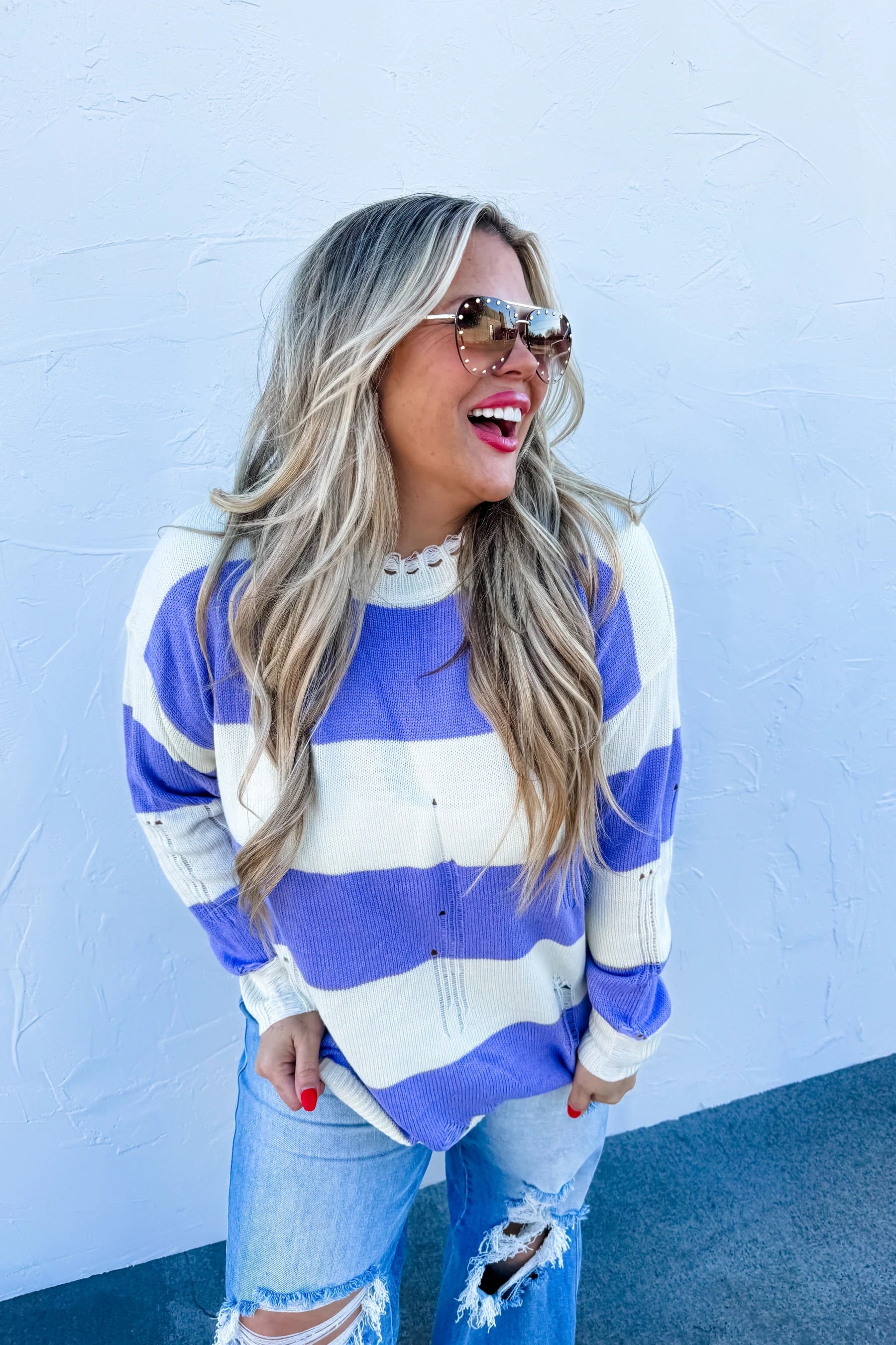 Finley Spring Striped Tops - 3 Colors!