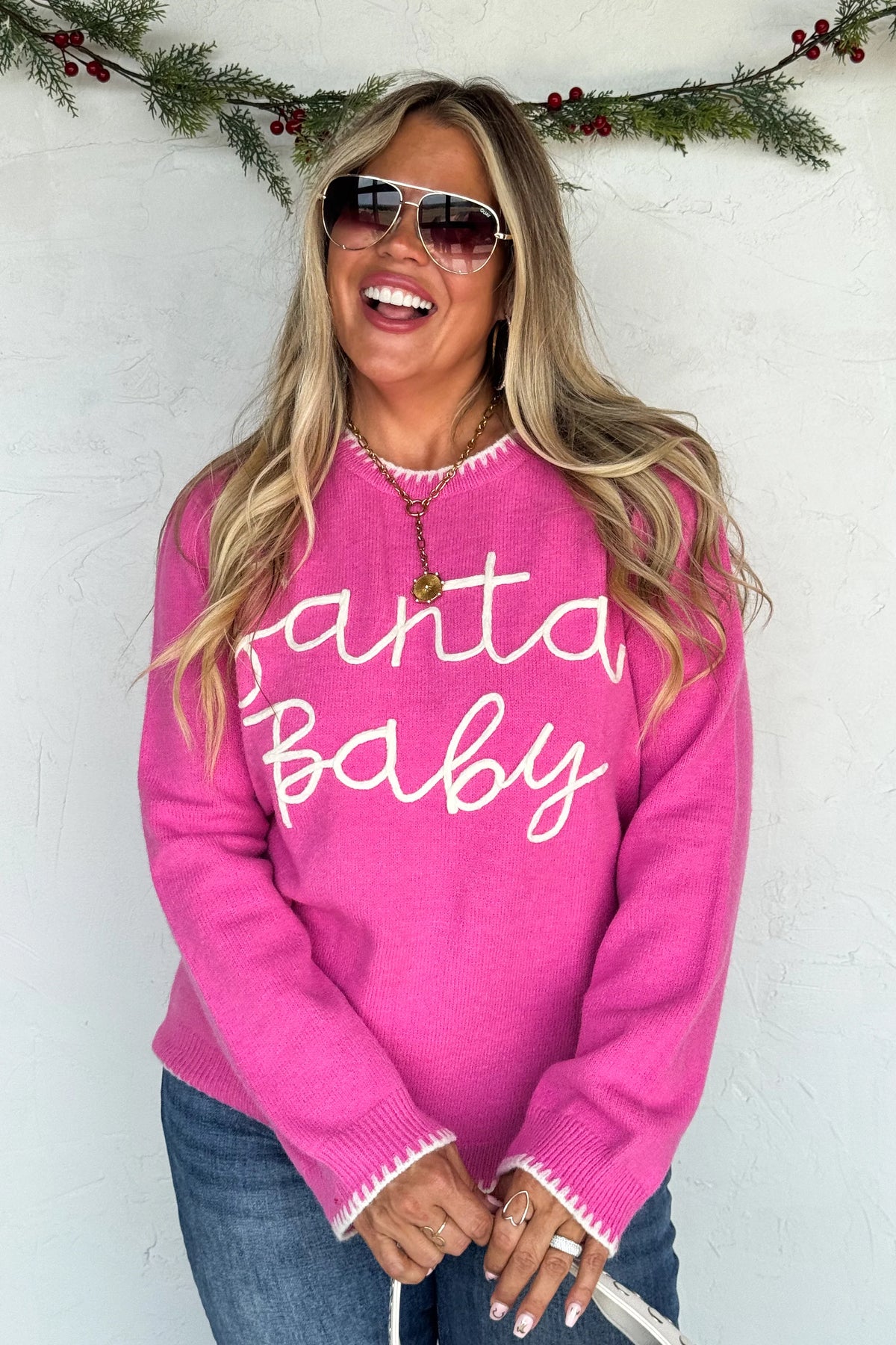 Santa Baby Sweater - Preorder