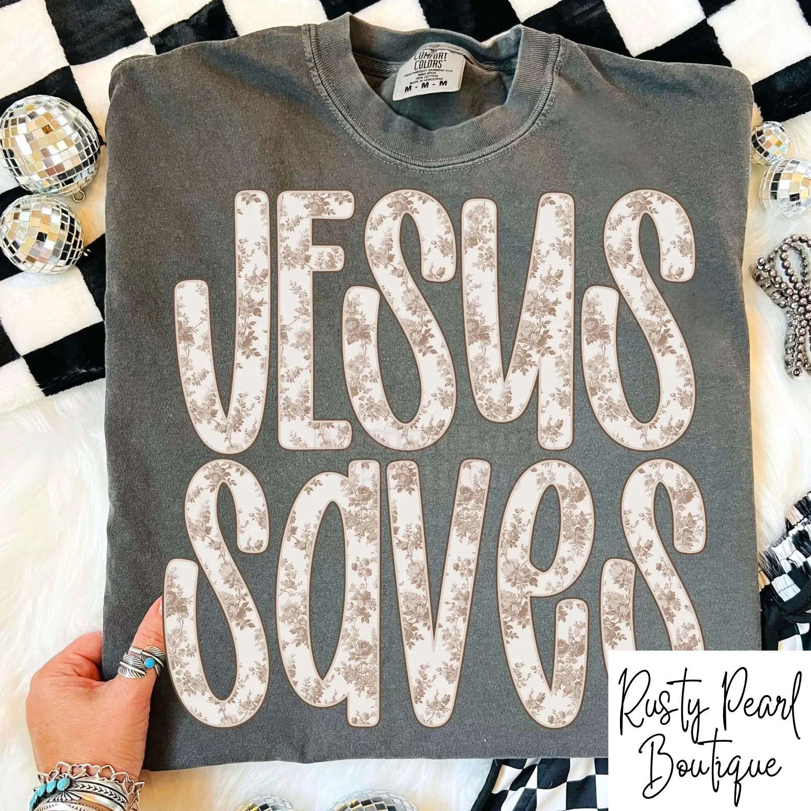 Jesus Saves Graphic T-Shirt