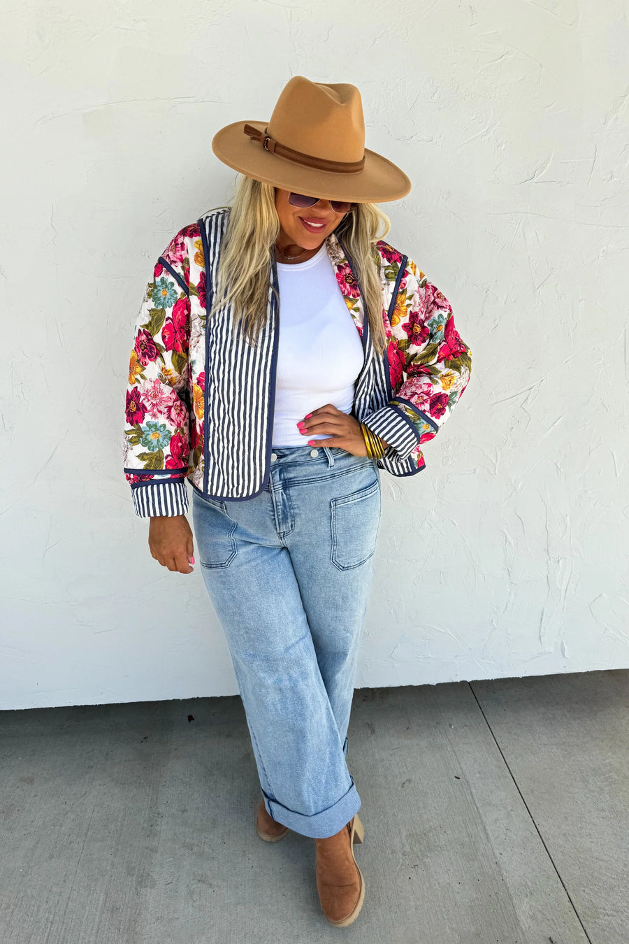 Mae Floral Quilted Jacket