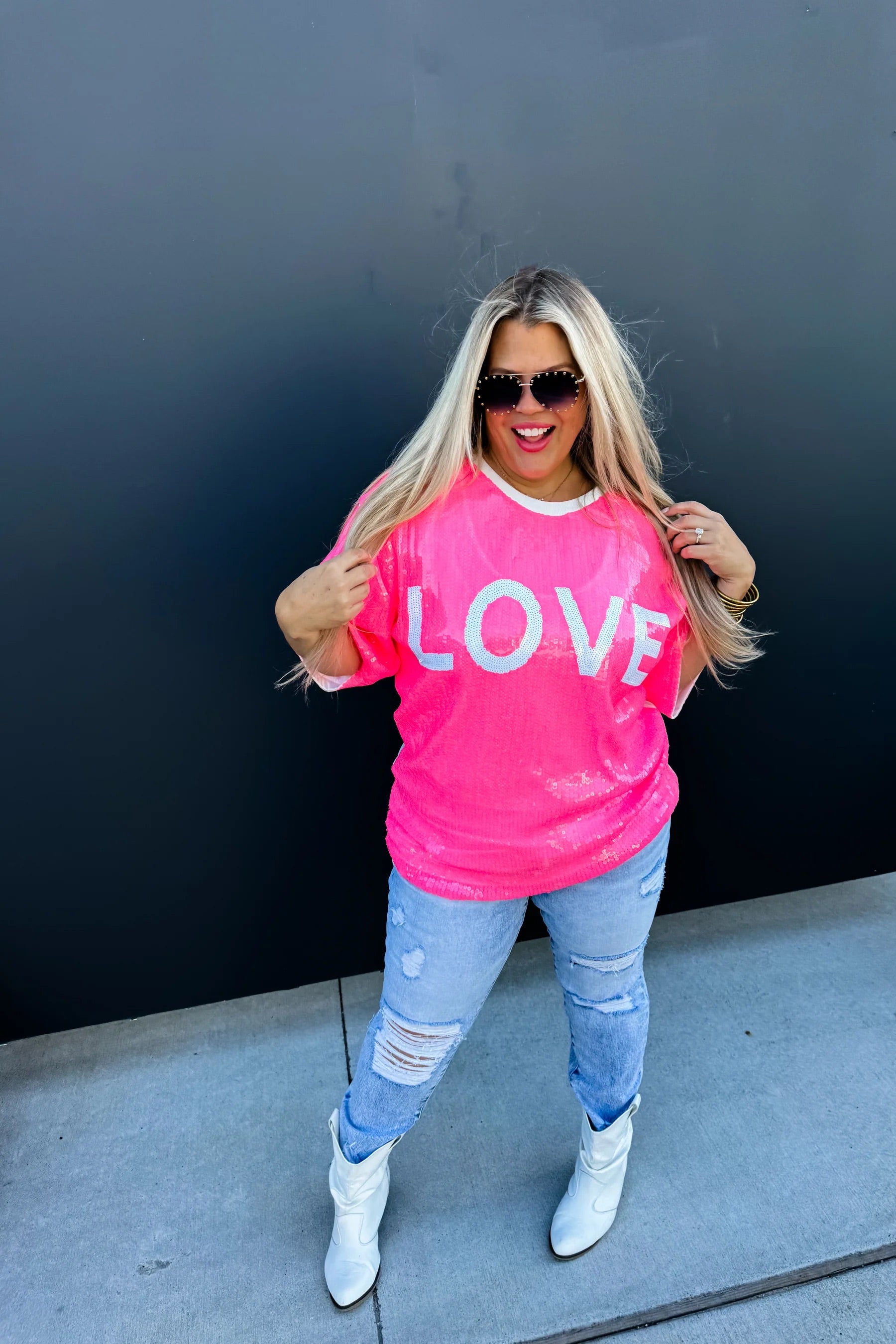 Love Sequin Top