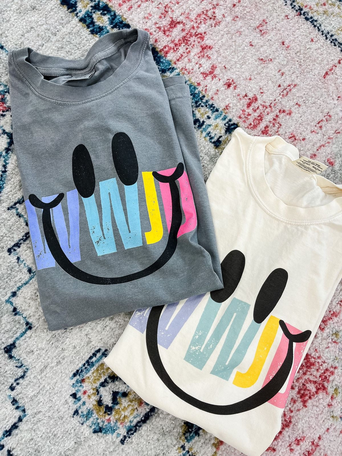WWJD Smiley Graphic Tee
