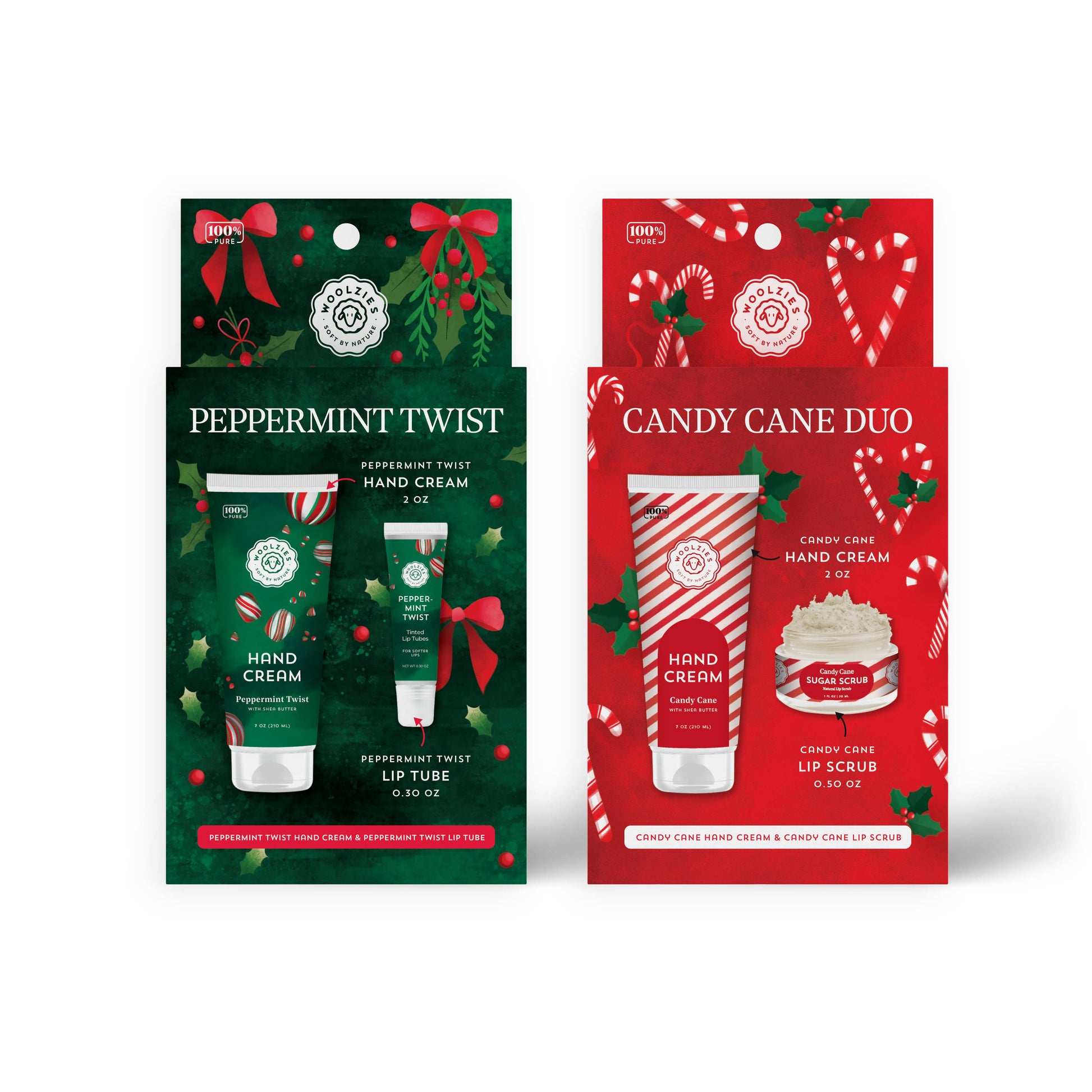 Holiday Hand Cream & Lip Duo Sets