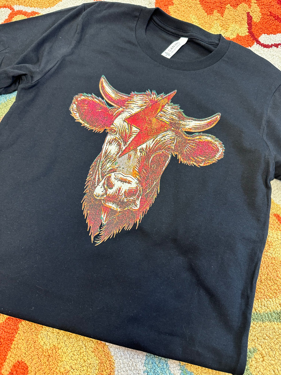 Lightening Bolt Steer Tee