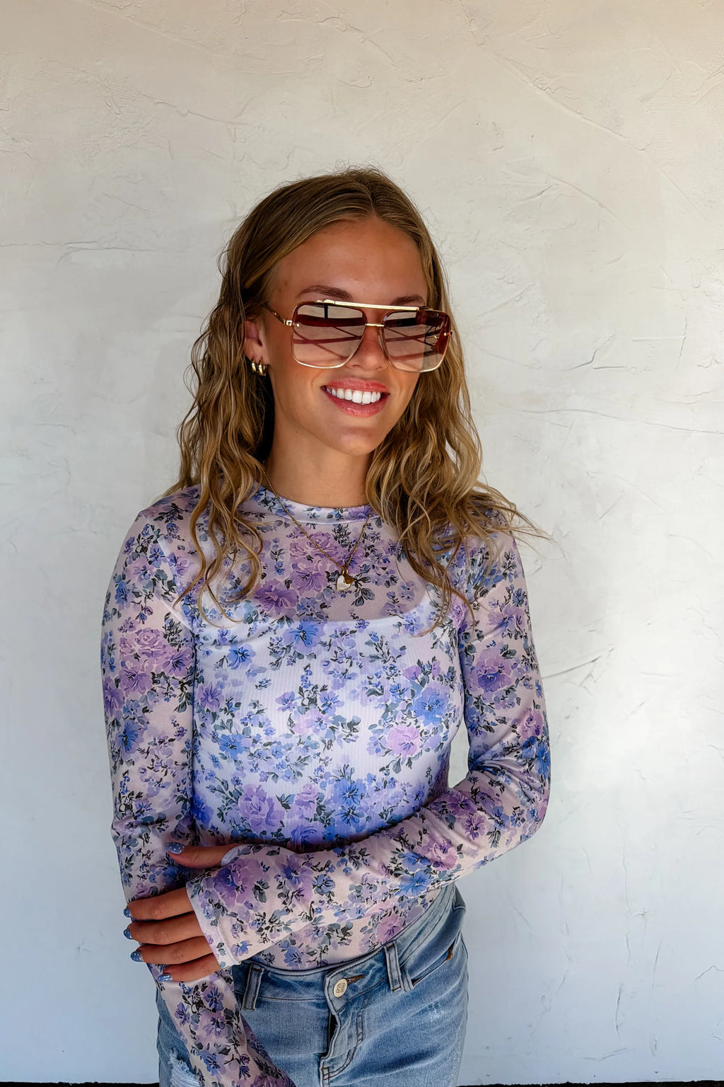 SPRING DRESS IT UP MESH TOPS - BLAKELEY