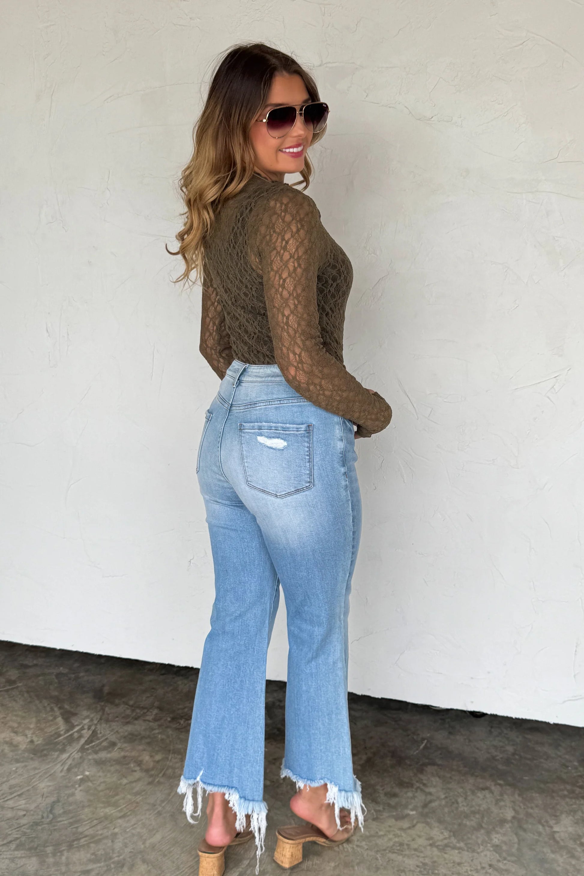 PREORDER- BLAKELEY URBAN NON DISTRESSED CROP JEAN
