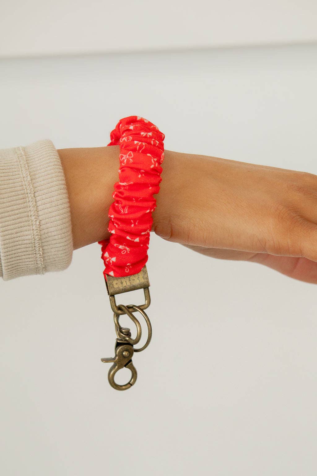 Holiday Bows Keychain