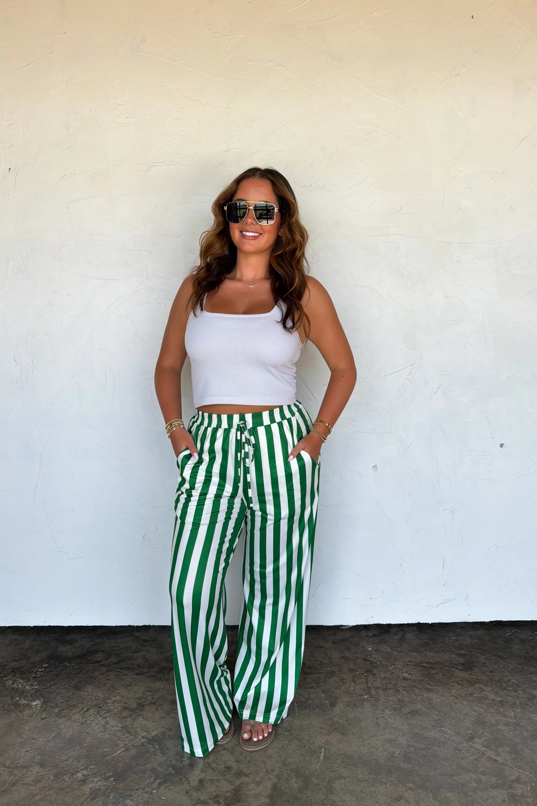 PREORDER- GAME DAY HADDIE WIDE LEG PANTS