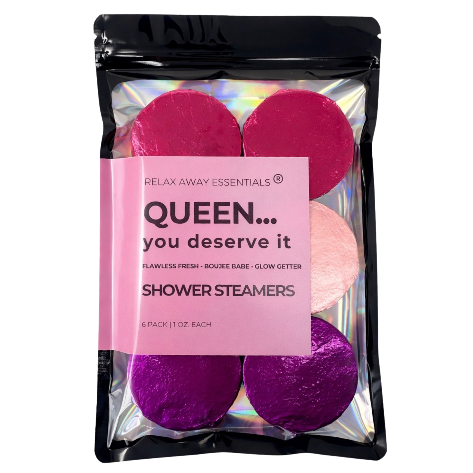 Queen - Shower Steamers 6 Pack - Made in USA - Spa Tablets