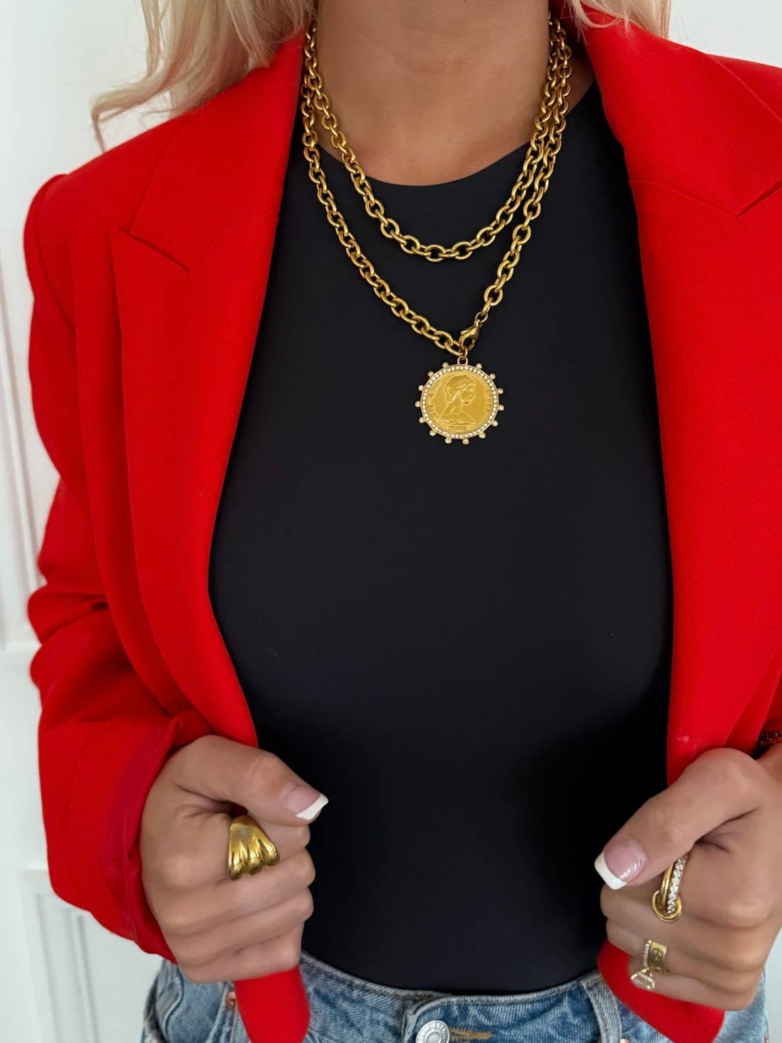 Cassidy Coin Necklace