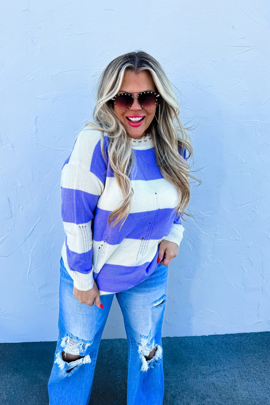 Finley Spring Striped Tops - 3 Colors!