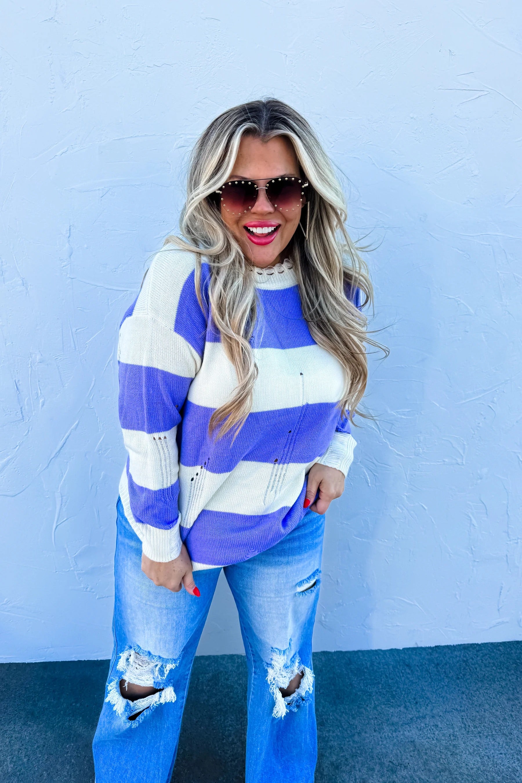Finley Spring Striped Tops - 3 Colors!