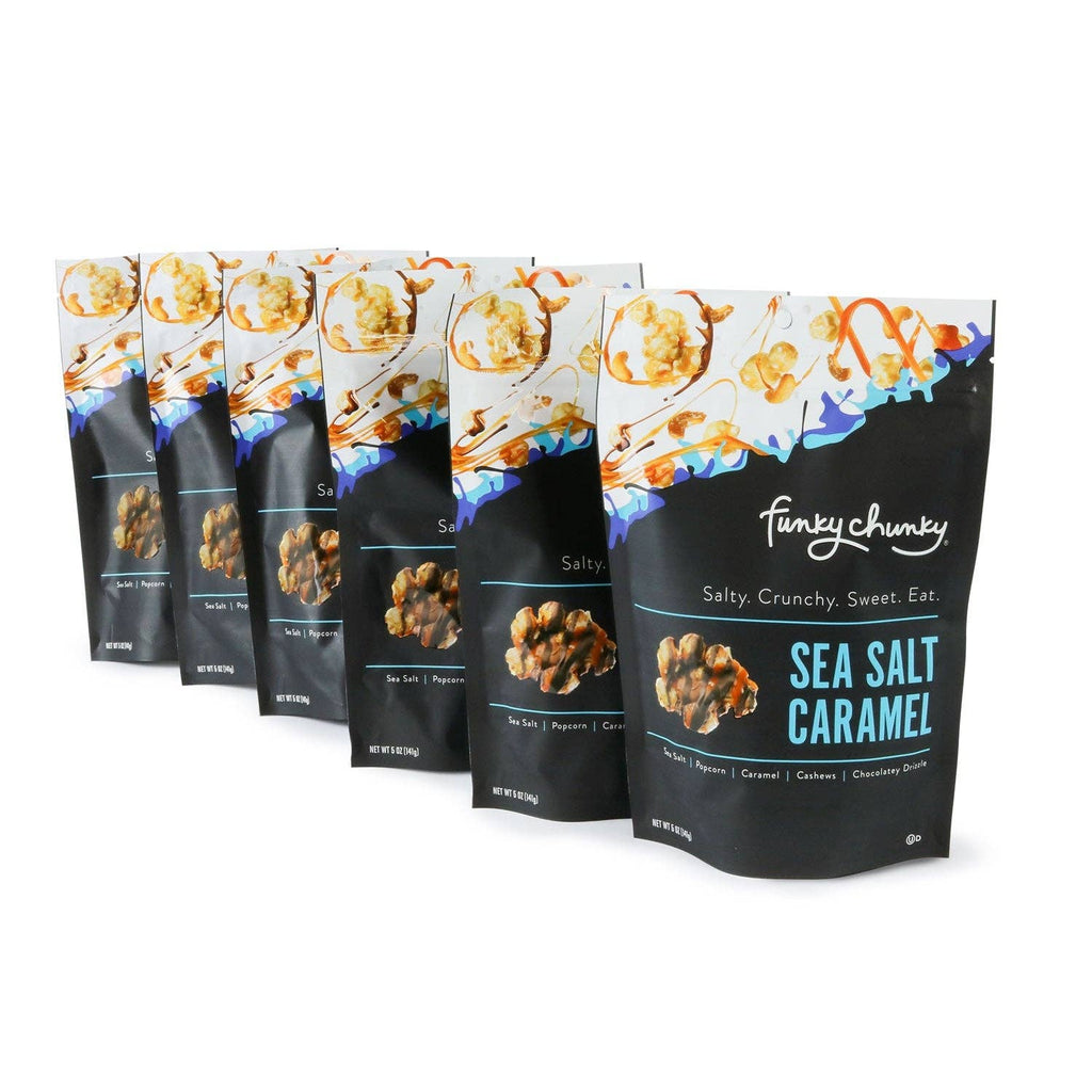 Sea Salt Caramel | Caramel Corn Chocolate Popcorn | 5oz bags