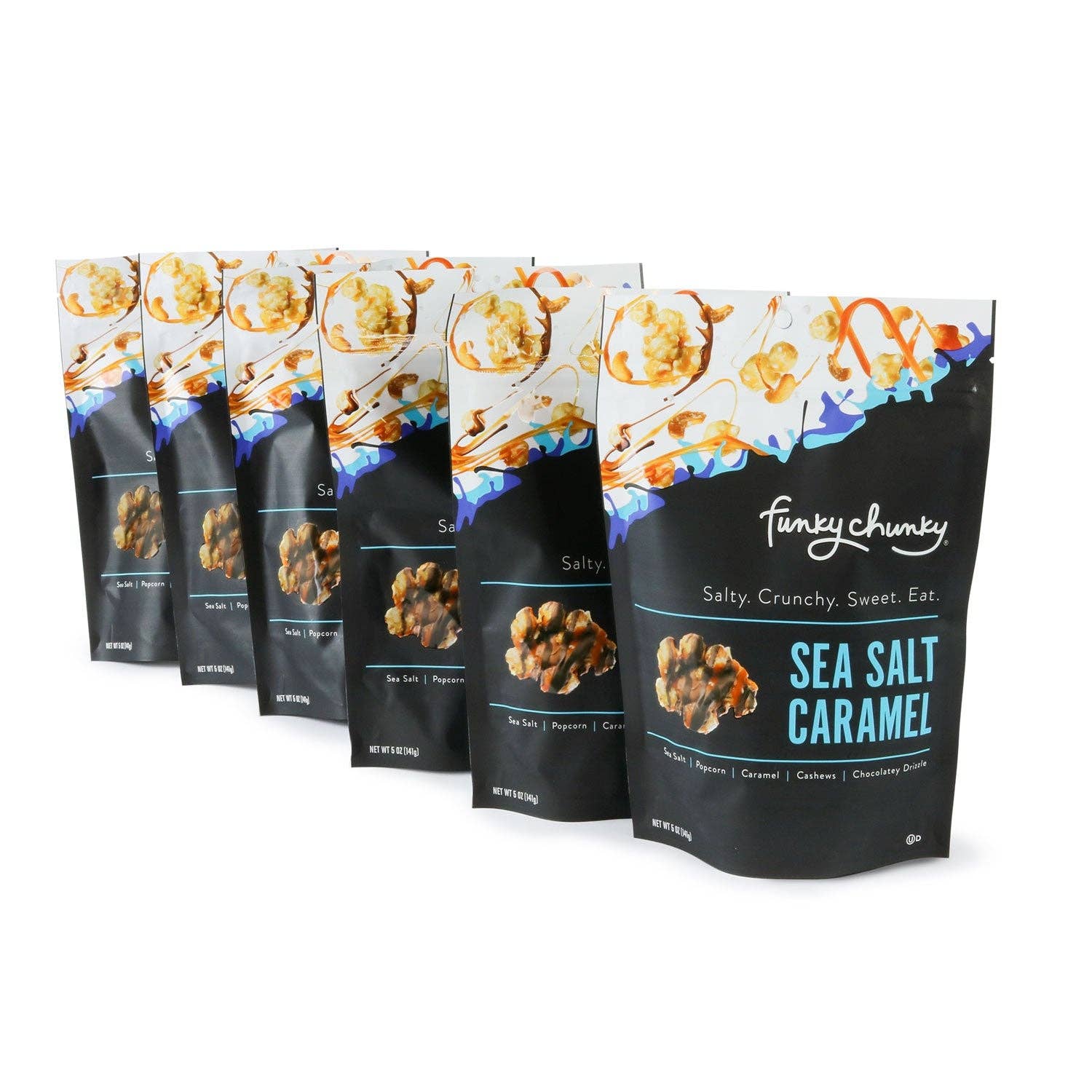 Sea Salt Caramel | Caramel Corn Chocolate Popcorn | 5oz bags