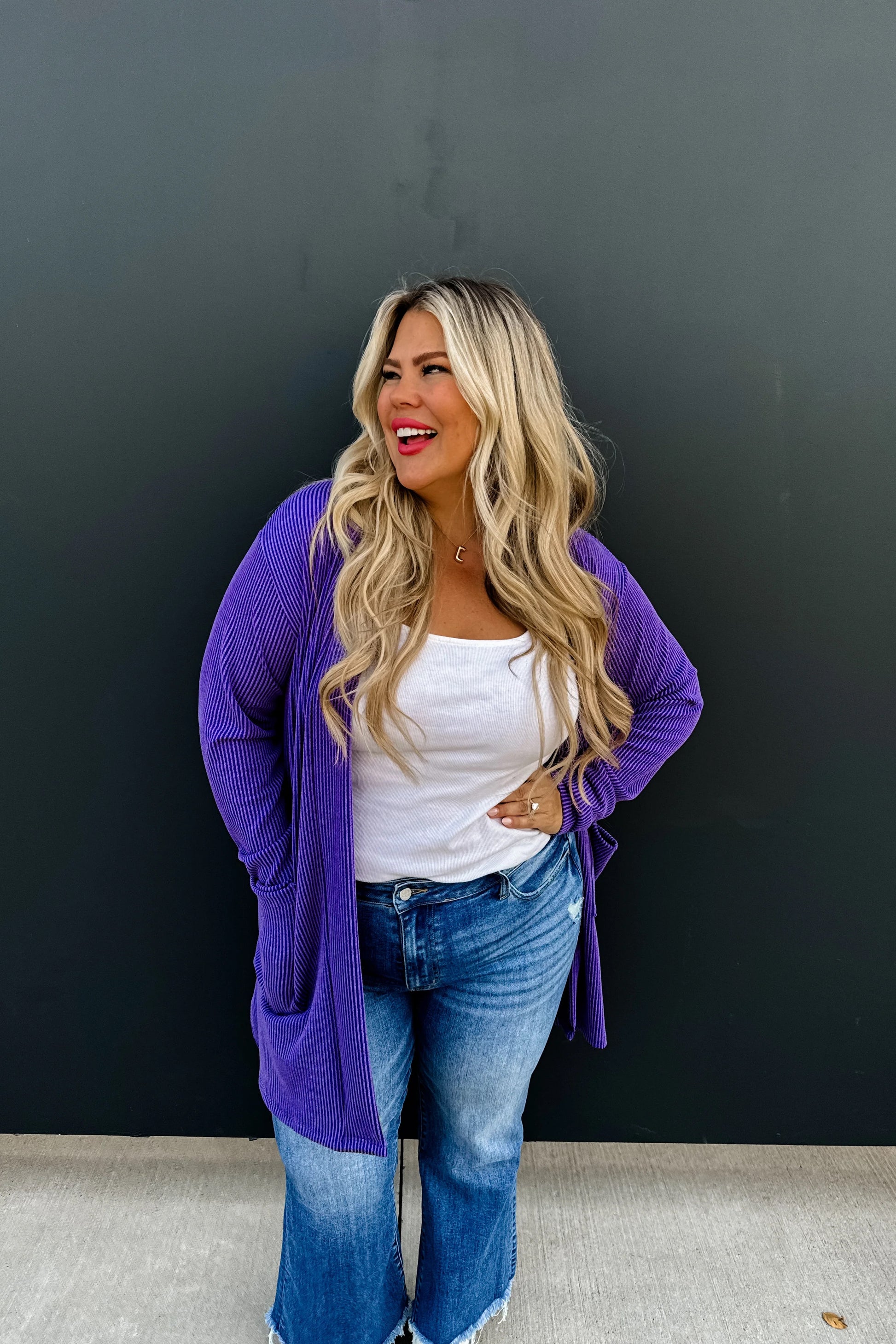 Valentine Reese Ribbed Cardigan - 3 Colors