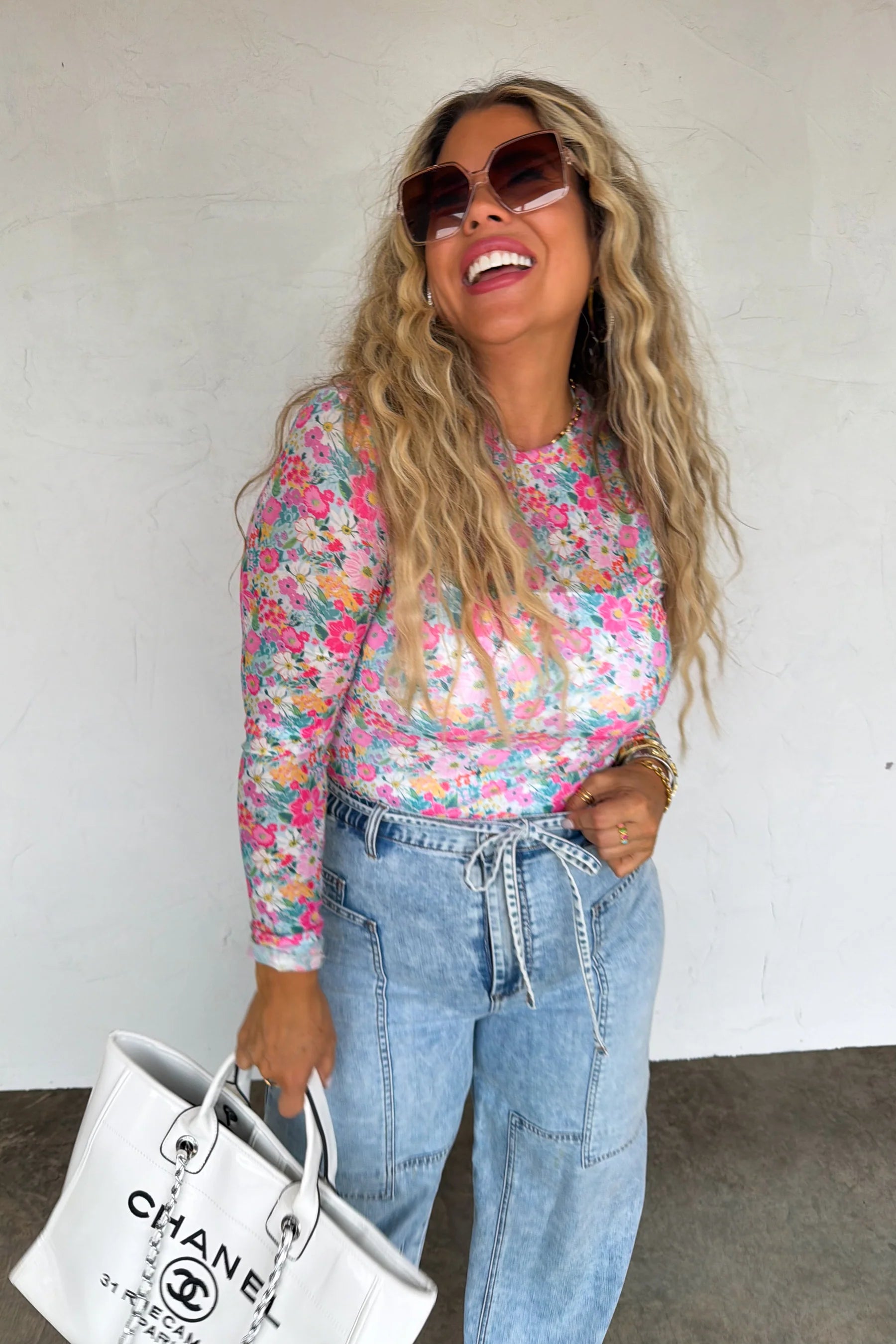 PREORDER- SPRING DRESS IT UP MESH TOPS - BLAKELEY