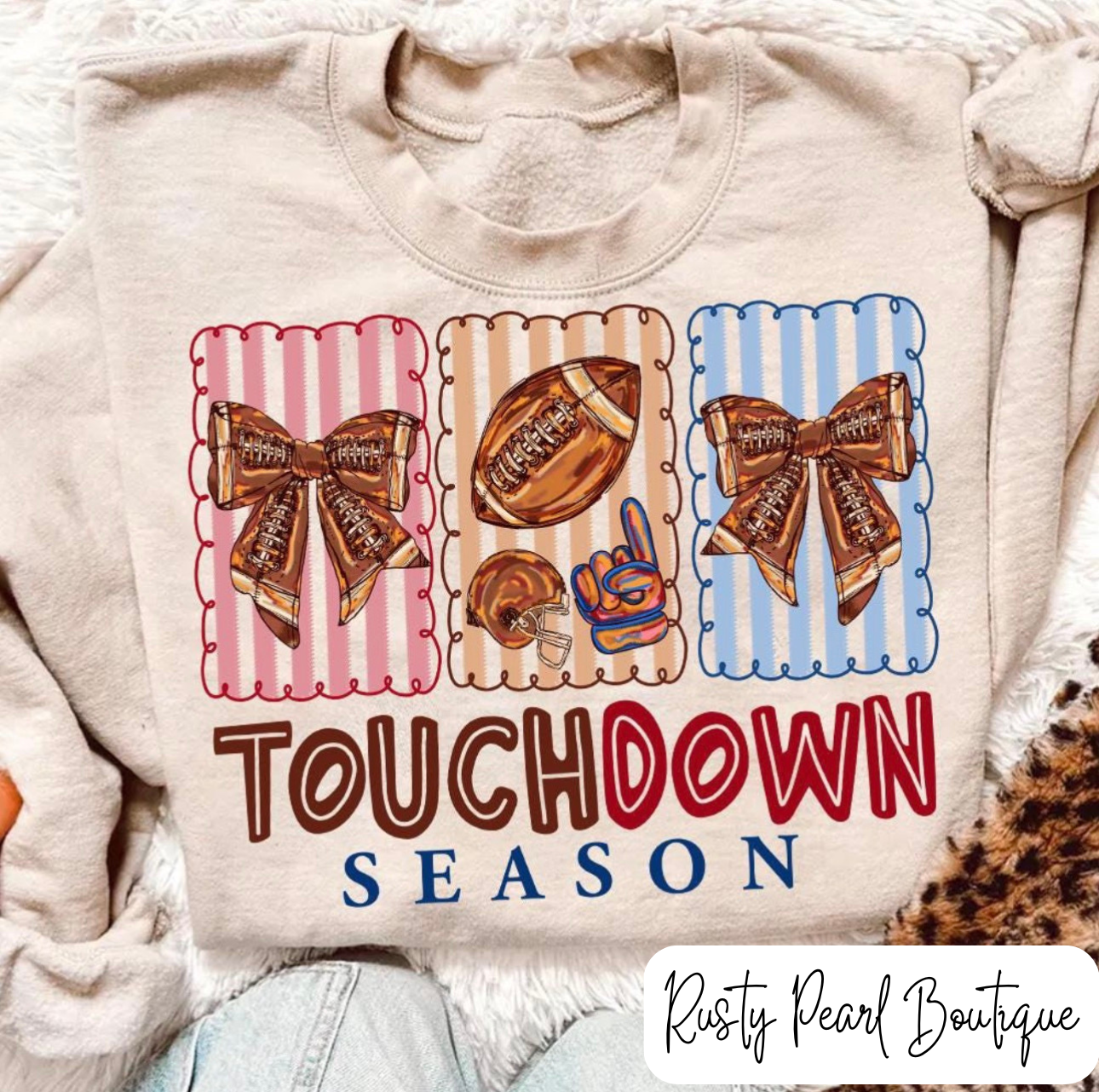 Touchdown Season Graphic T-Shirt & Sweatshirt