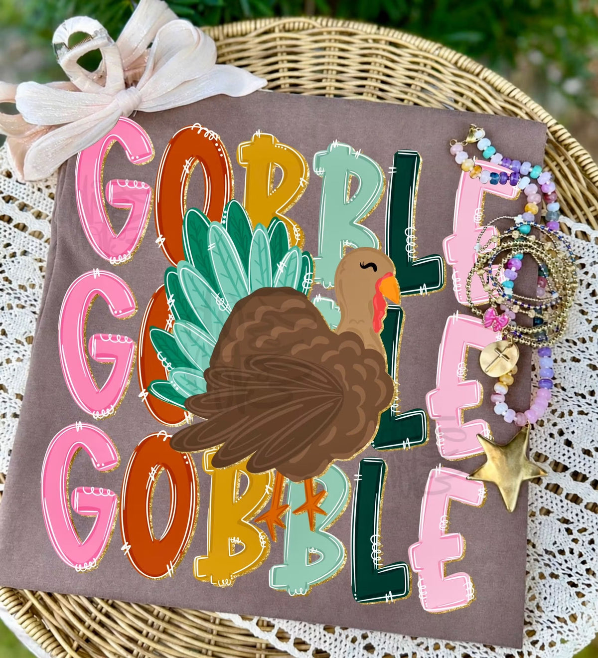 Gobble Gobble Gobble Graphic T-shirt