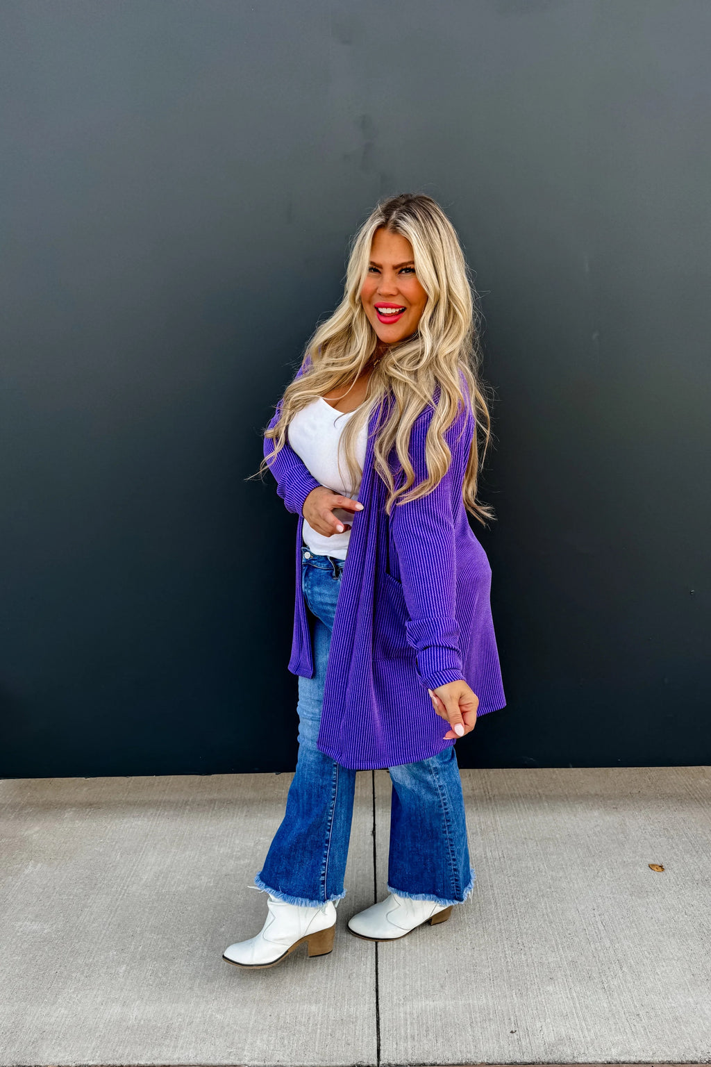 Valentine Reese Ribbed Cardigan - 3 Colors
