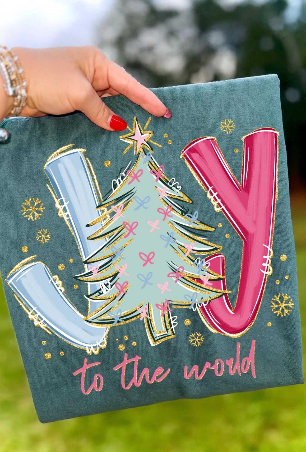 Joy To The World Graphic T-Shirt