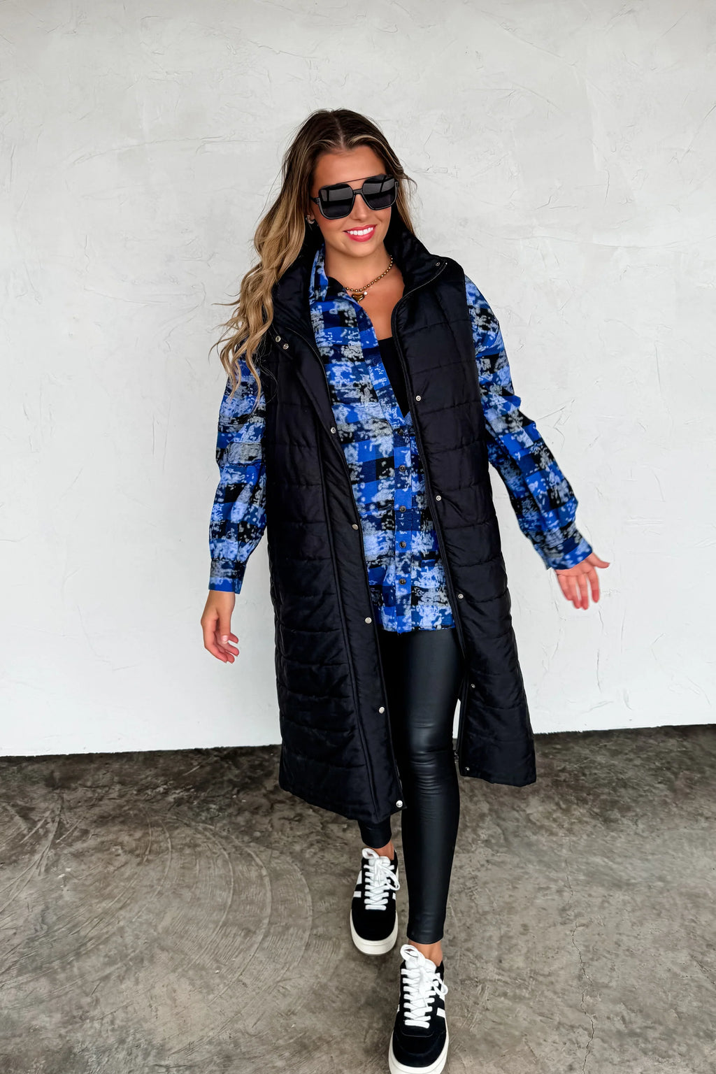 Kendall Long Puffer Vest