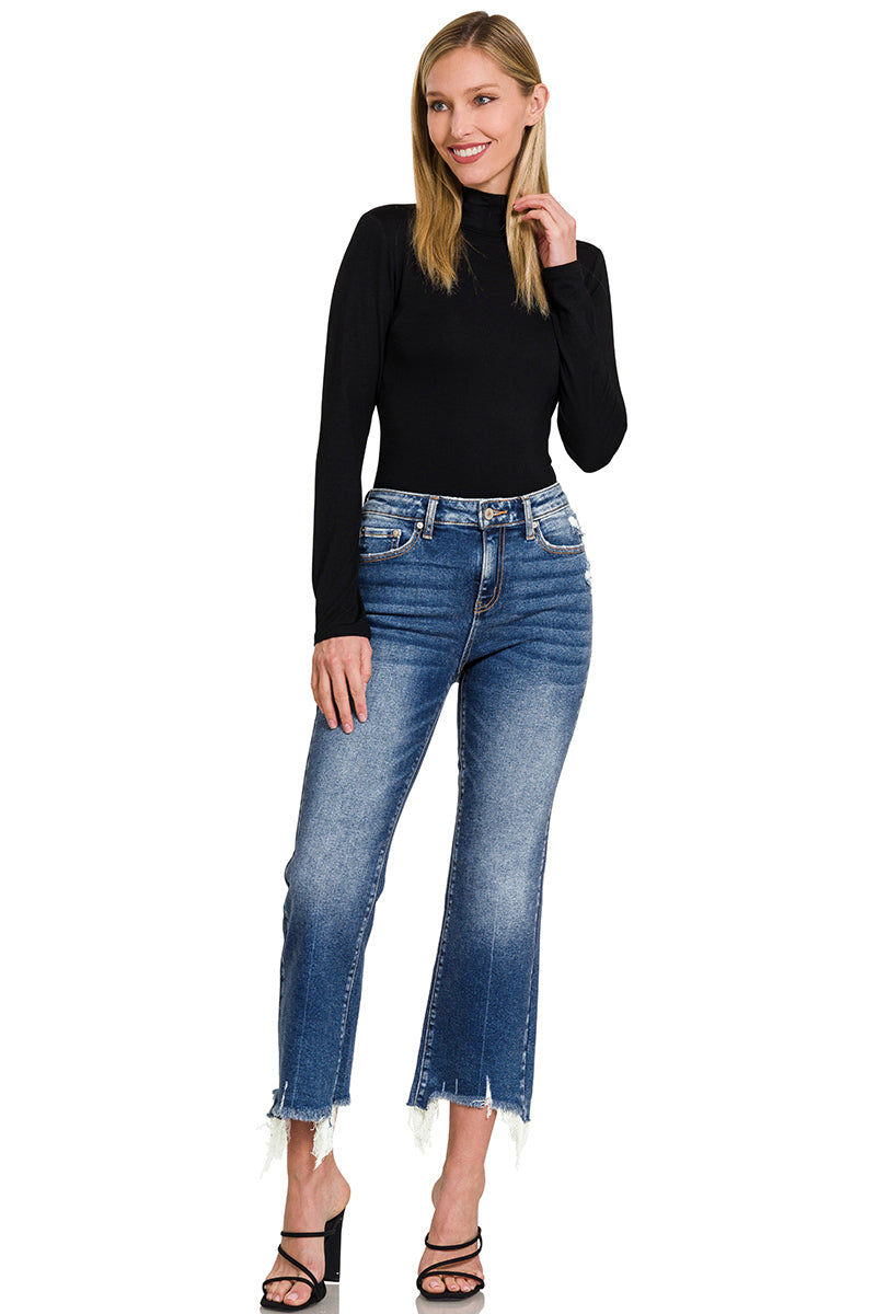 Kick Drop Flare Denim Jeans