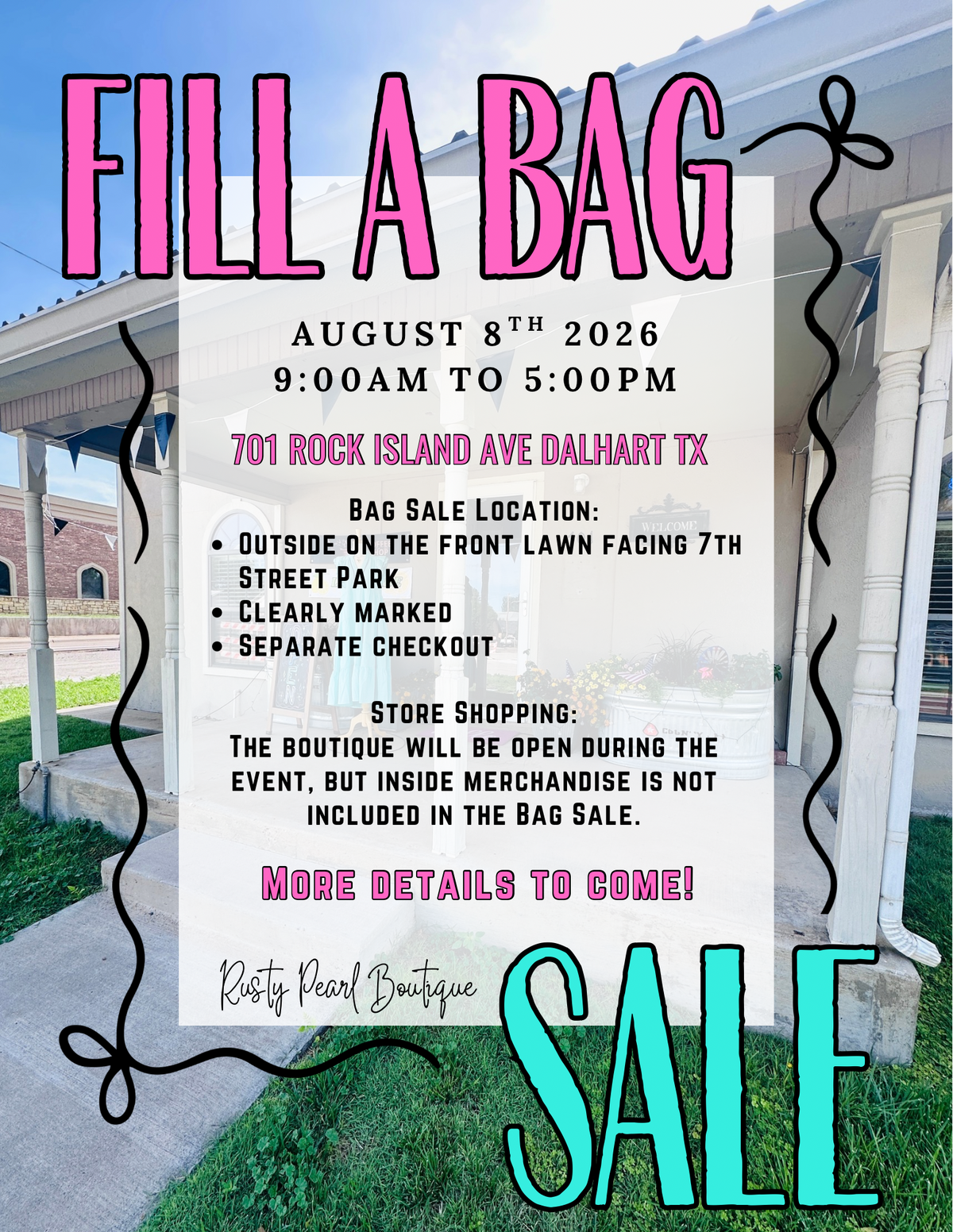 Fill-A-Bag-SALE Bag Reservation