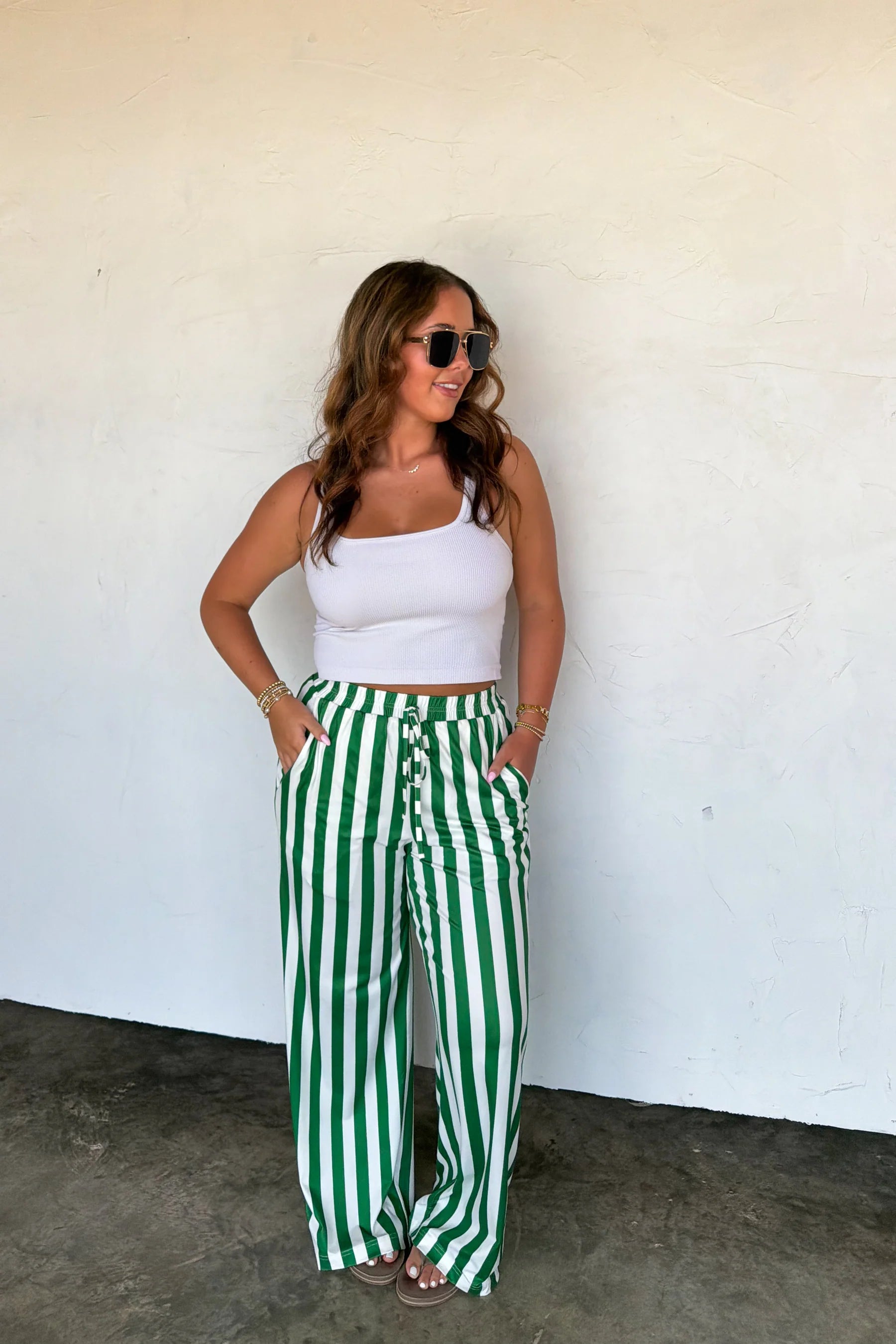 PREORDER- GAME DAY HADDIE WIDE LEG PANTS