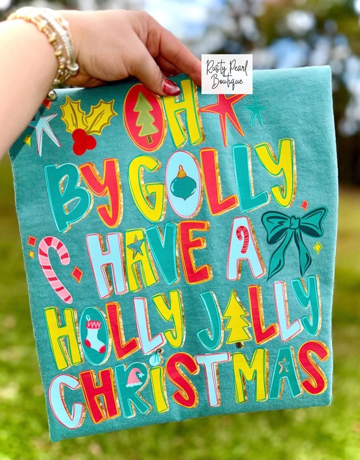 Oh By Golly | Holiday Graphic Tee, Long Sleeve & Sweatshirt